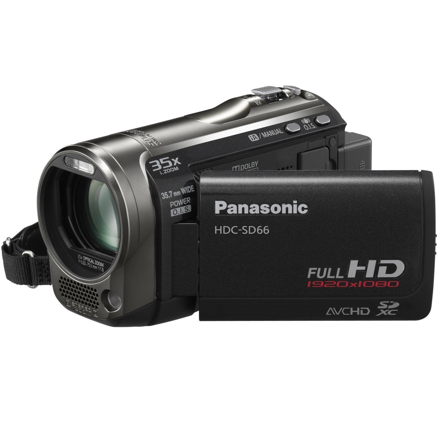 Panasonic HDC-SD66 Camcorder 3.32 MP, CMOS 1/0.15 mm, 25 x 1500 x
